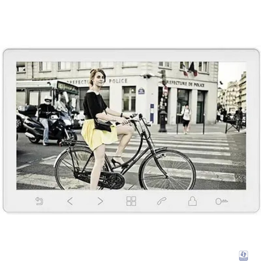 Монитор видеодомофона Tantos Amelie HD SE Slim (White) 