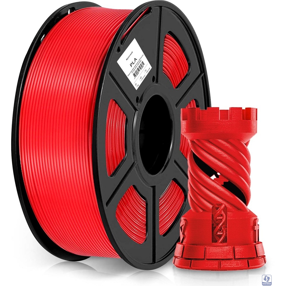 Пластик для принтера 3D Cactus CS-3D-PLA-1KG-RED PLA d1.75мм 1кг 1цв.