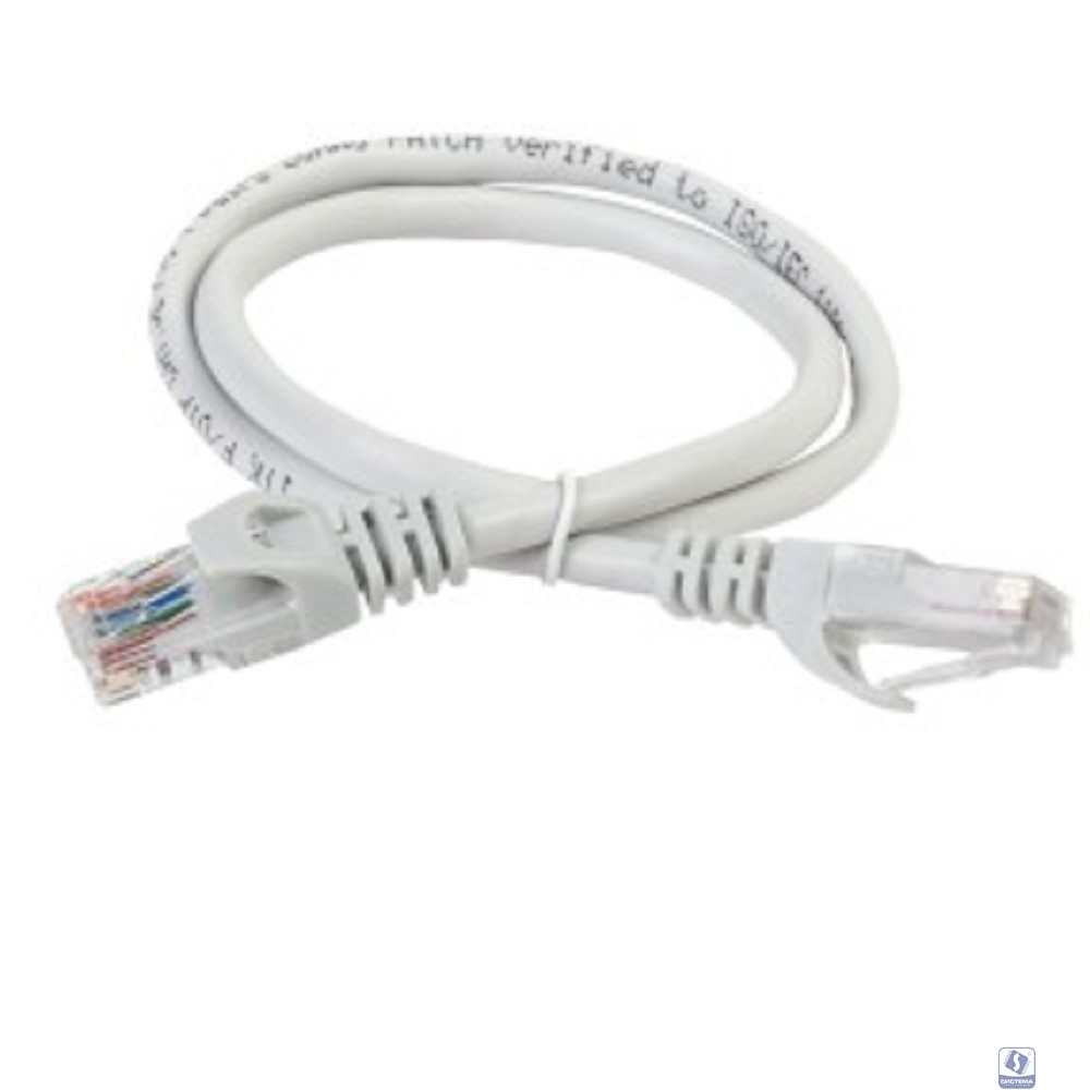 ITK PC01-C5EU-5M Коммутационный шнур (патч-корд), кат.5Е UTP, 5м, серый