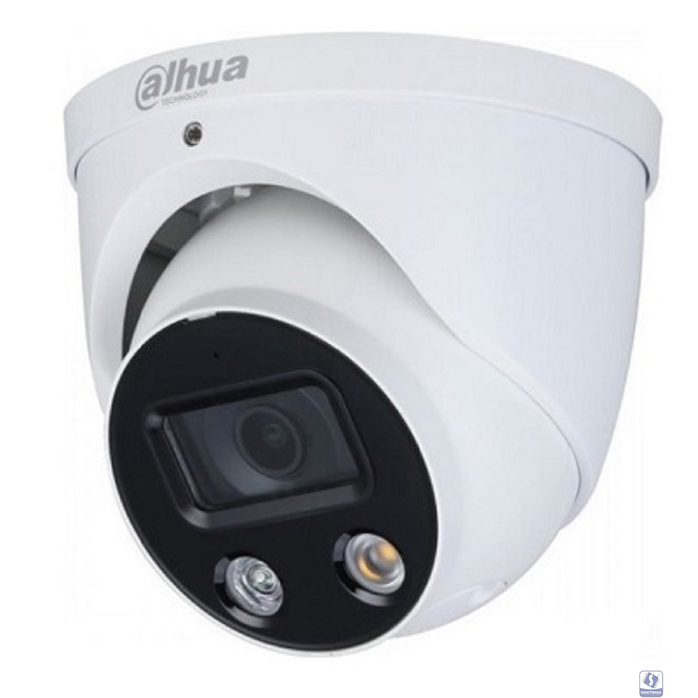 DAHUA DH-IPC-HDW3449HP-AS-PV-0360B-S5 Уличная турельная IP-видеокамера TiOC и ACUPICK 4Мп, 1/2.7” CMOS, объектив 3.6мм, видеоаналитика, 2 микрофона, ИК 30м, LED 30м, IP67, металл
