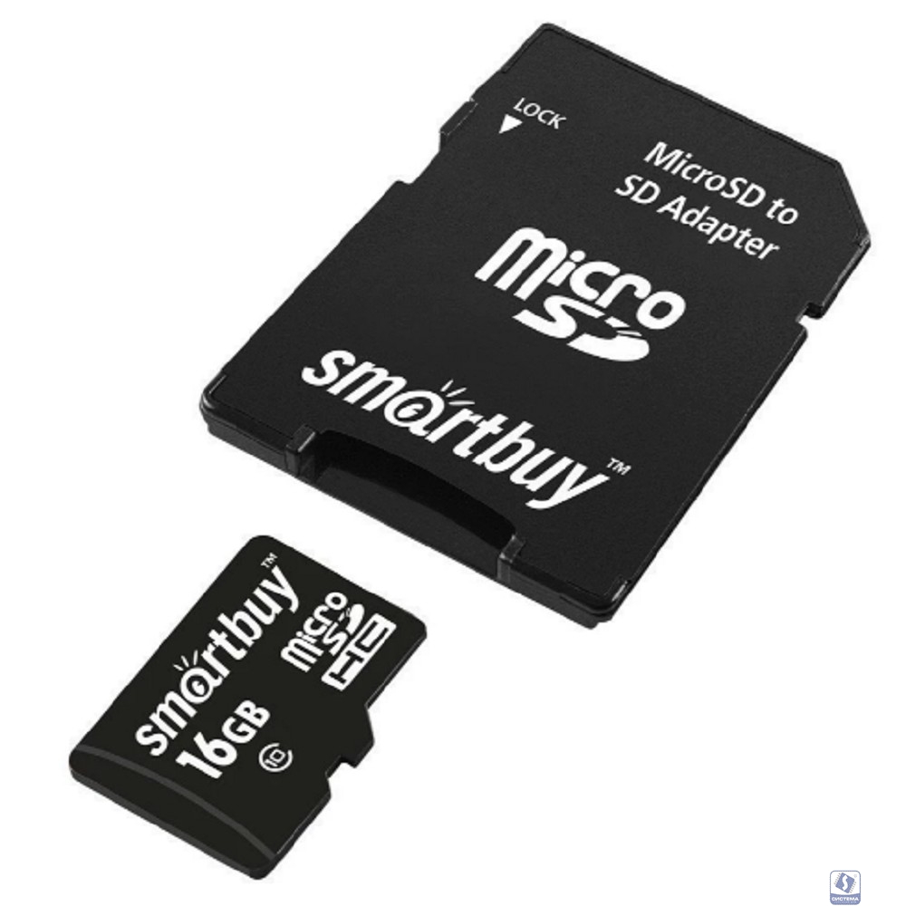 Micro SecureDigital 16Gb Smartbuy SB16GBSDCL10-01LE 