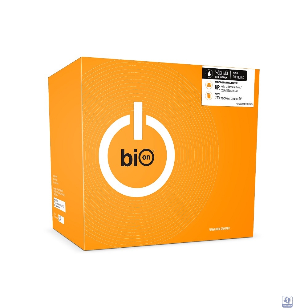 Bion   BCR-CF360X   Картридж для HP  (12500  стр.), Черный, с чипом
