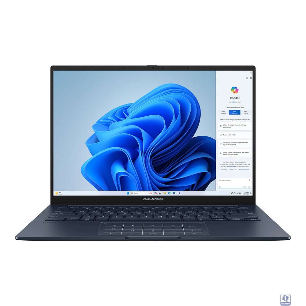 ASUS Zenbook 14 UX3405CA-ST1341  [90NB14W1-M01ZA0] Ponder Blue 14" 