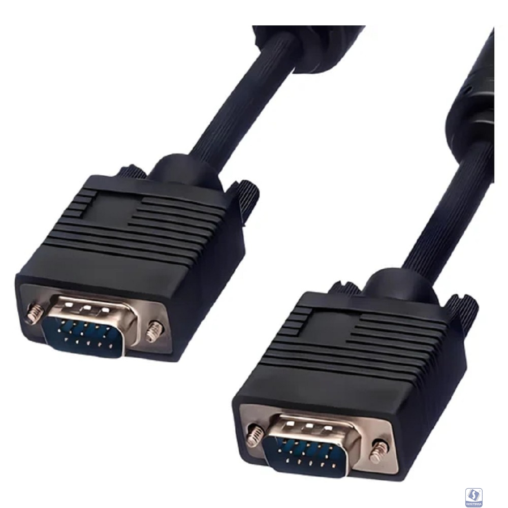 5bites APC-133-010 Кабель VGA сигнальный HD15M/HD15M, ферр.кольца, 1м.