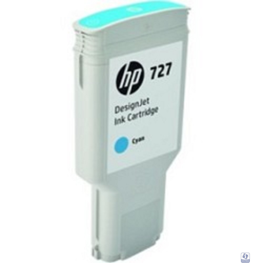 HP F9J76A Картридж  №727, Cyan 
