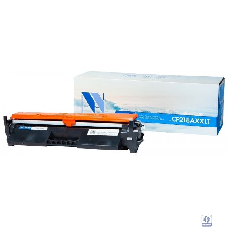 Картридж NVP совместимый NV-CF218AXXLT (БЕЗ ЧИПА) для HP LaserJet Pro M104a/M104w/M132a/M132fn/M132fw/M132nw (5000k)