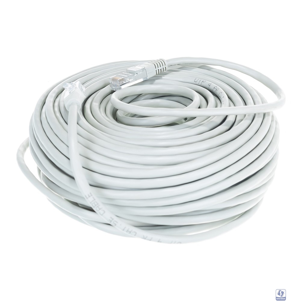 Cablexpert Патч-корд UTP PP12-30M кат.5e, 30м, литой, многожильный (серый)