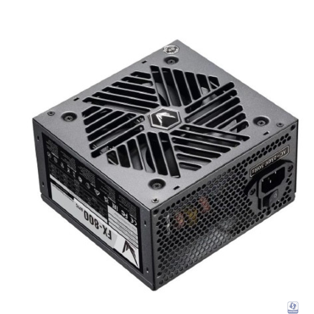 Блок питания Formula ATX 800W FX-800 (24+4+4pin) APFC 120mm fan 4xSATA RTL
