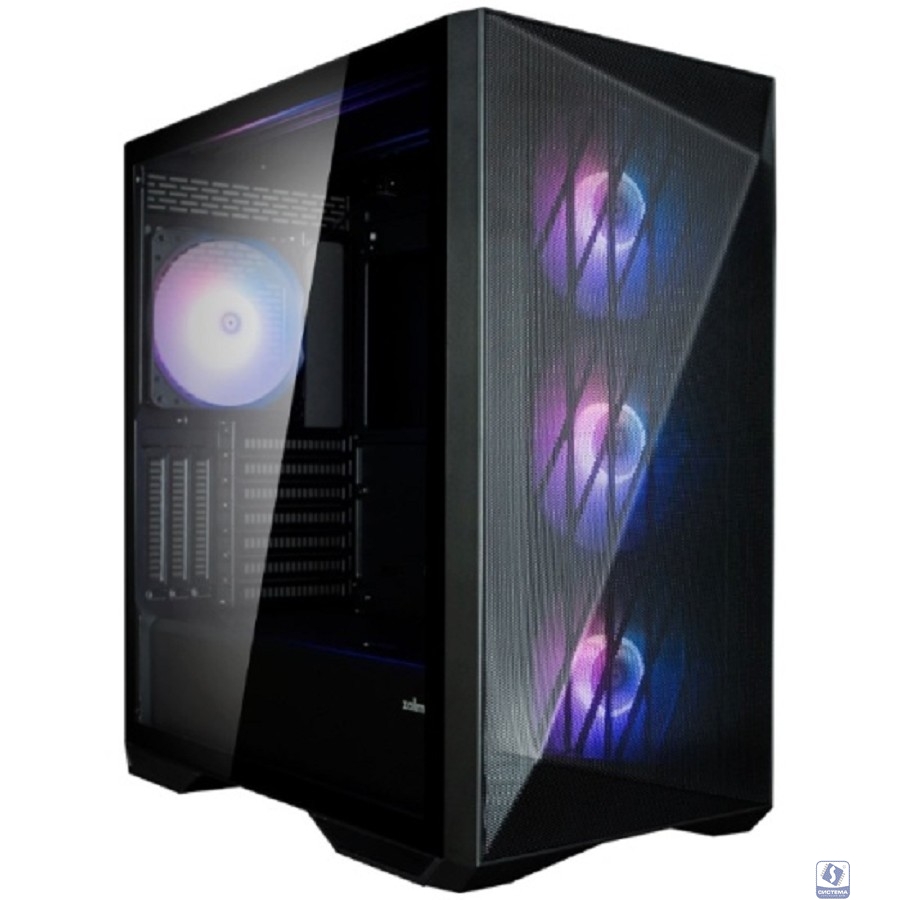 Корпус eATX Zalman Z9 Iceberg MS Black black, без БП, окно, 2*USB2.0, 2*USB3.0, USB 3.1 Type-C, audio