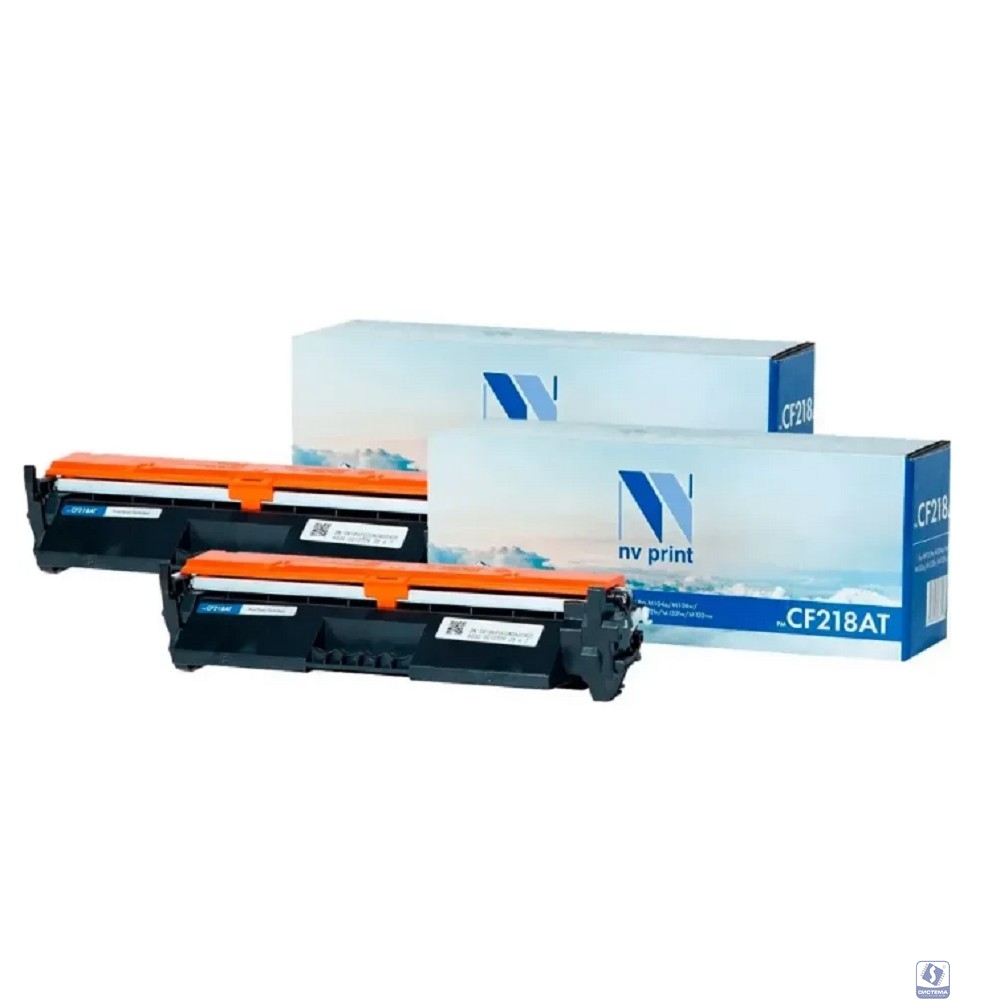 Картридж NVP совместимый NV-CF218AT-SET2 для HP LaserJet Pro M132a/ M132fn/ M132fw/ M132nw/ M104a/ M104w (1400k) (2 шт)