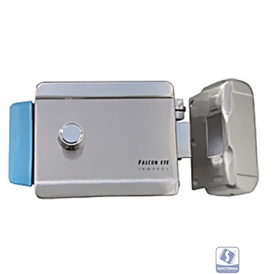 Falcon Eye FE-2370 Накладной электромеханический замок, универсальный, кнопка без блокировки
