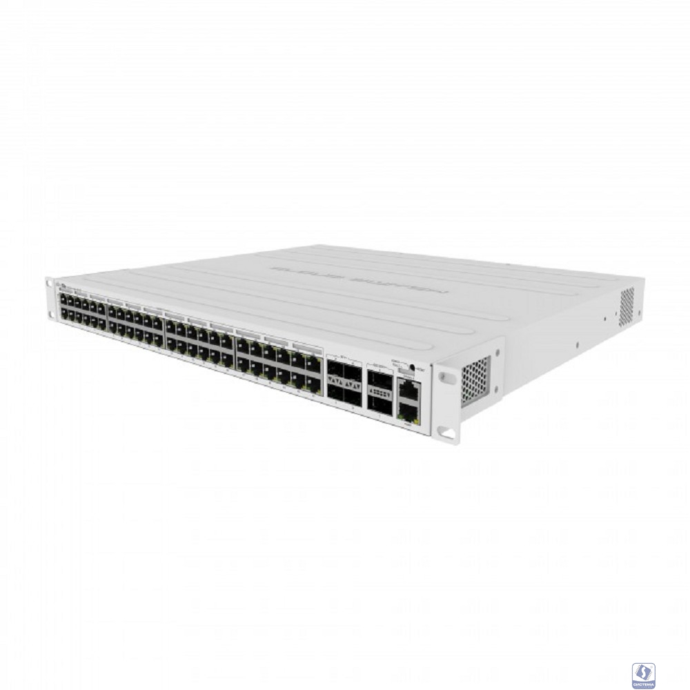 MikroTik CRS354-48P-4S+2Q+RM Коммутатор Cloud Router Switch 354-48P-4S+2Q+RM with RouterOS L5 license