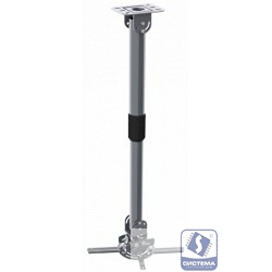Cactus CS-VM-PR16L-AL серебристый Кронштейн для проектора макс.13.6кг настенный и потолочный поворот