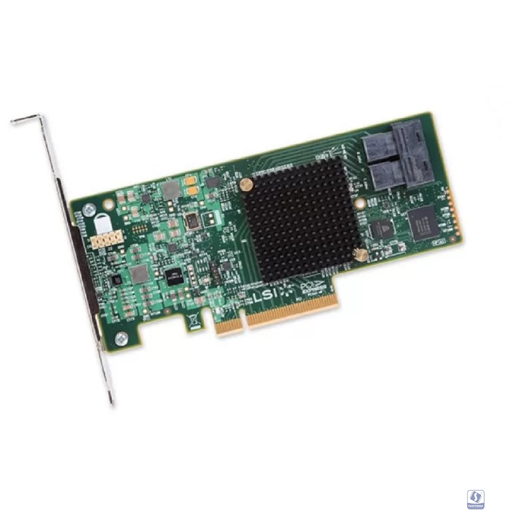 Контроллер/ LSI SAS 9300-8i SGL 8-Port Int, 12Gb/s SATA+SAS, PCIe 3.0 HBA