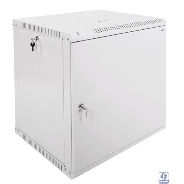 ЦМО Шкаф телекоммуникационный настенный разборный 12U (600х520) дверь металл (ШРН-Э-12.500.1) (1 коробка)