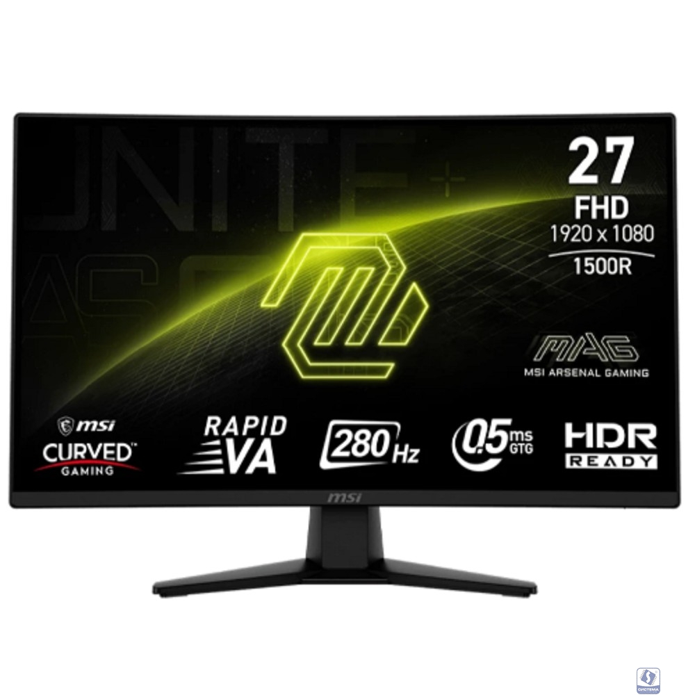 MSI MAG 27" 274CXF черный  [9S6-3CE31T-012]