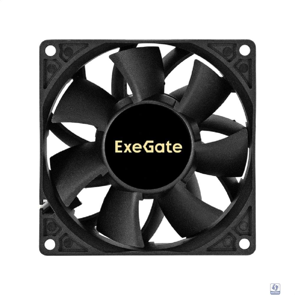 Exegate EX297091RUS Вентилятор 24В DC ExeGate EX09238B3P-24 (92x92x38 мм, 2-Ball (двойной шарикоподшипник), 3pin, 5000RMP, 56,3dBA)