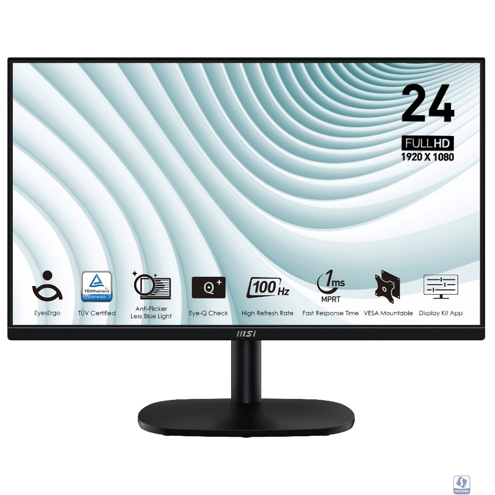 MSI PRO 23.8" MP245V черный 