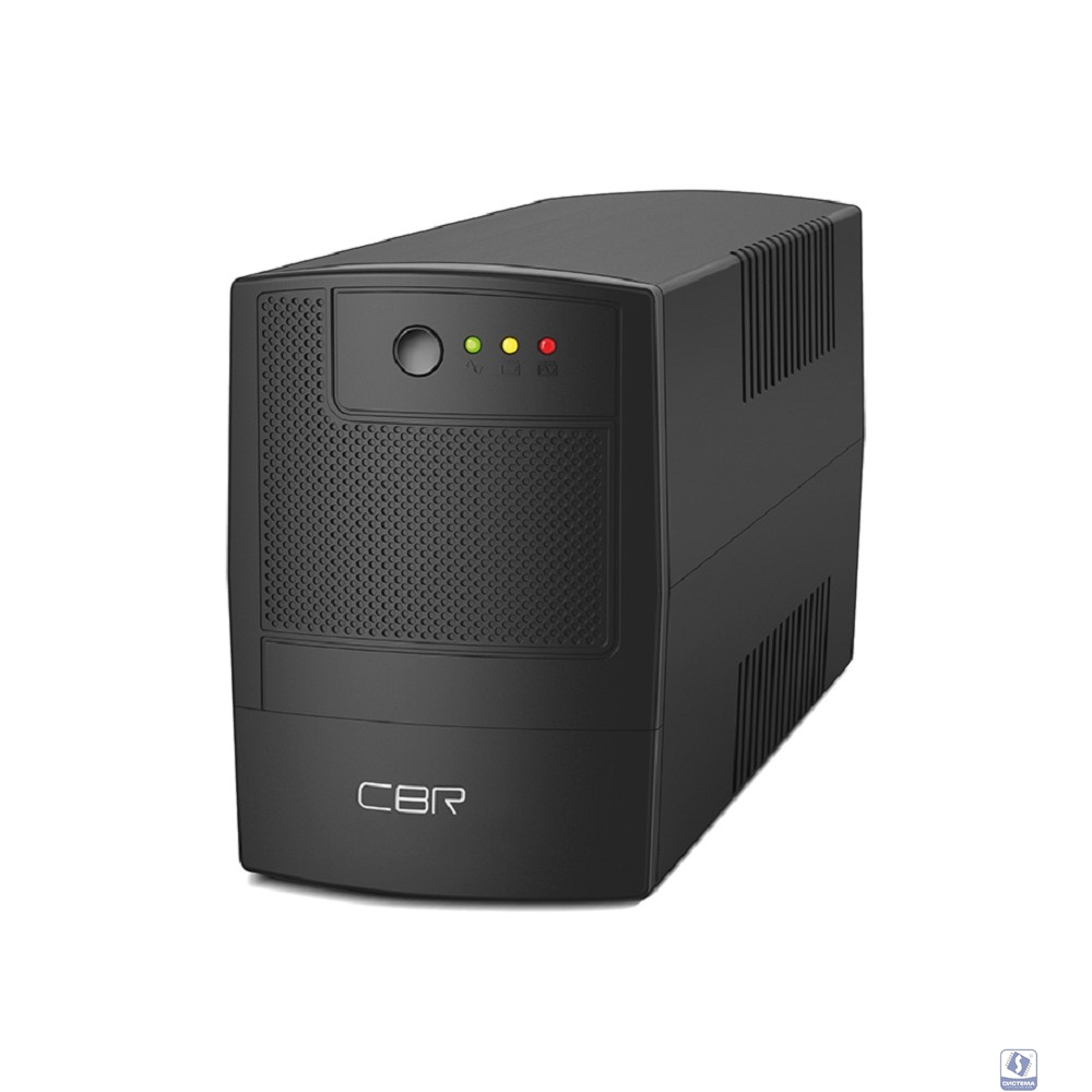 ИБП CBR [UPS-TWP-101J-850] 850VA/510W, Schuko CEE 7 x2 outlets, LED, AVR, SEC, 12V/8Ah