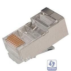 Rexant (05-1023) Джек  RJ-45  8P8C  CAT 5e  (экран) (100 шт.)