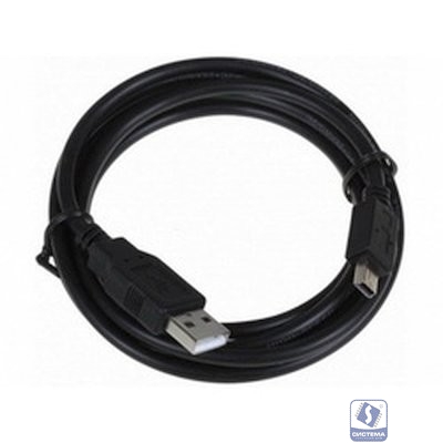 УДАЛЕНО! Telecom TC6911BK-1.8M Кабель USB 2.0 A-->mini-B 5P (1,8м) чёрный (замена на 1345639)