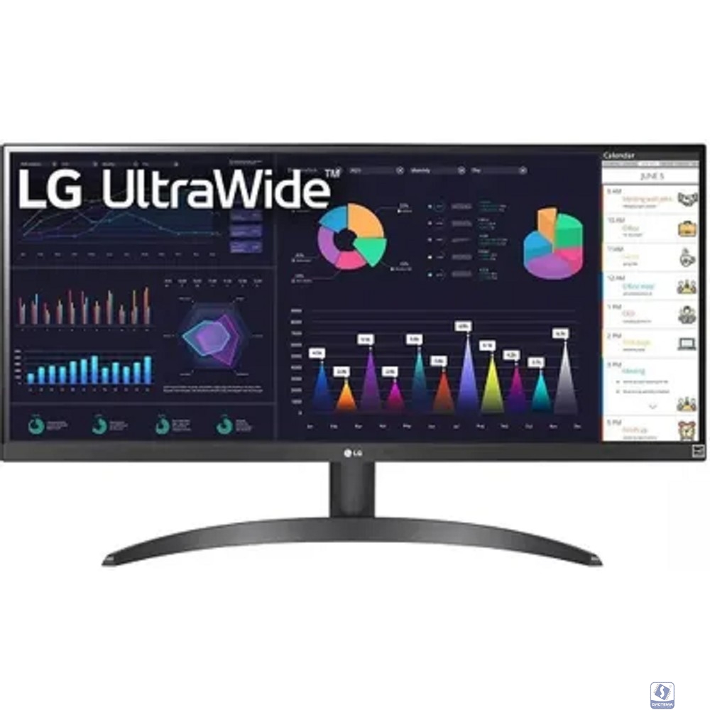 LCD LG 29" 29WQ500-B UltraWide черный 