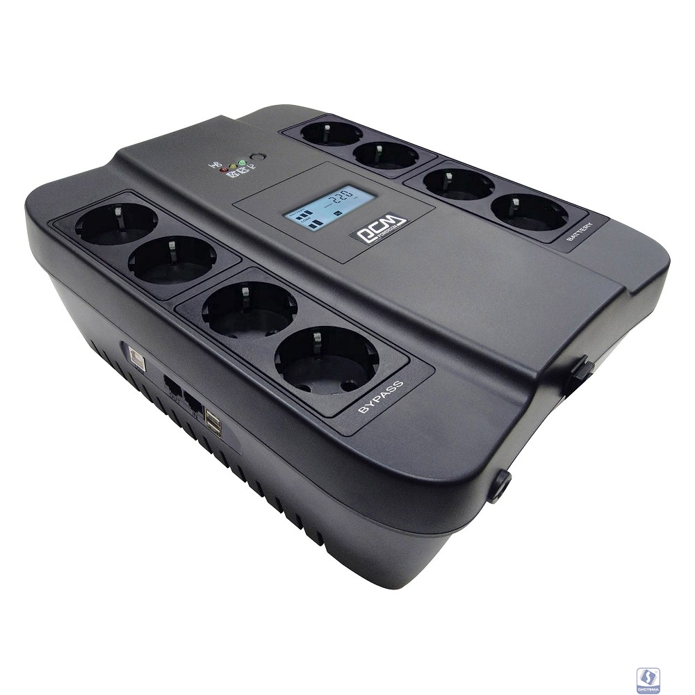 PowerCom Spider SPD-750U LCD USB ИБП  (1456261)