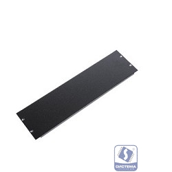 ЦМО Фальшпанель в шкаф 19" 3U, цвет черный (ФП-3-9005)