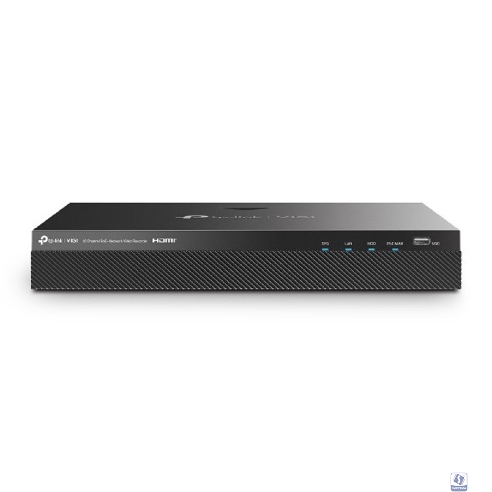 TP-Link VIGI NVR2016H-16MP 16-канальный сетевой видеорегистратор с поддержкой PoE+
