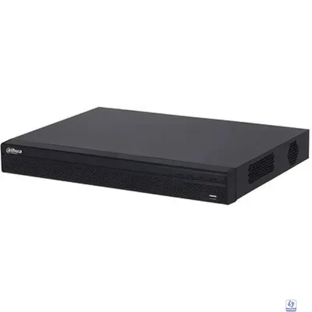 DAHUA DHI-NVR4232-4KS3 32-канальный IP-видеорегистратор 4K и H.265+, видеоаналитика, входящий поток до 160Мбит/с, 2 SATA III до 20Тбайт
