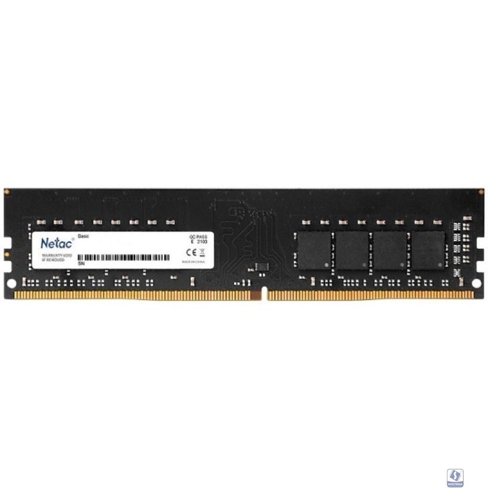 Netac DDR4 DIMM 8GB NTBSD4P26SP-08 PC4-21300, 2666MHz