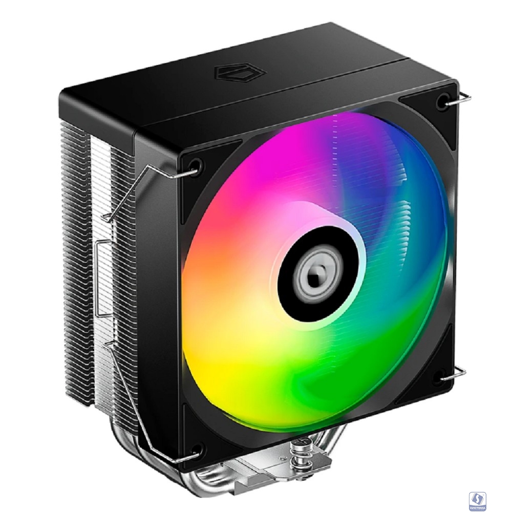 Cooler ID-Cooling SE-214-XT V2 ARGB LGA1851/1700/1200/115X/AM5/AM4 (16шт/кор, TDP 200W, PWM, 4 тепл.трубки прямого контакта, FAN 120mm, Addressable RGB LED) RET