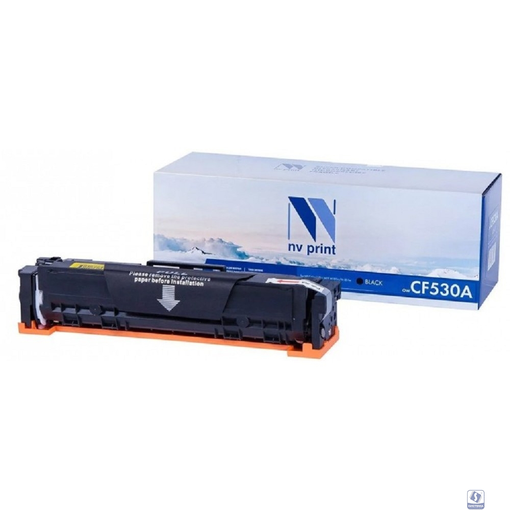 NV Print CF530A Картридж для HP CLJ Pro M154A/M180n/M181fw, Bk, 1,1K