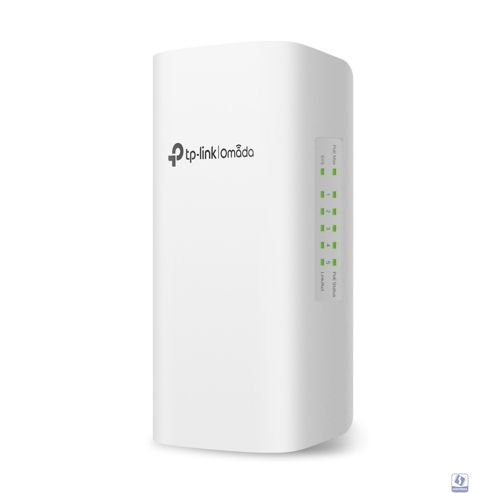 TP-Link SG2005P-PD Коммутатор Smart линейки Omada с 5 гигабитными портами (1 порт с входящим PoE++, 4 порта с исходящим PoE+)