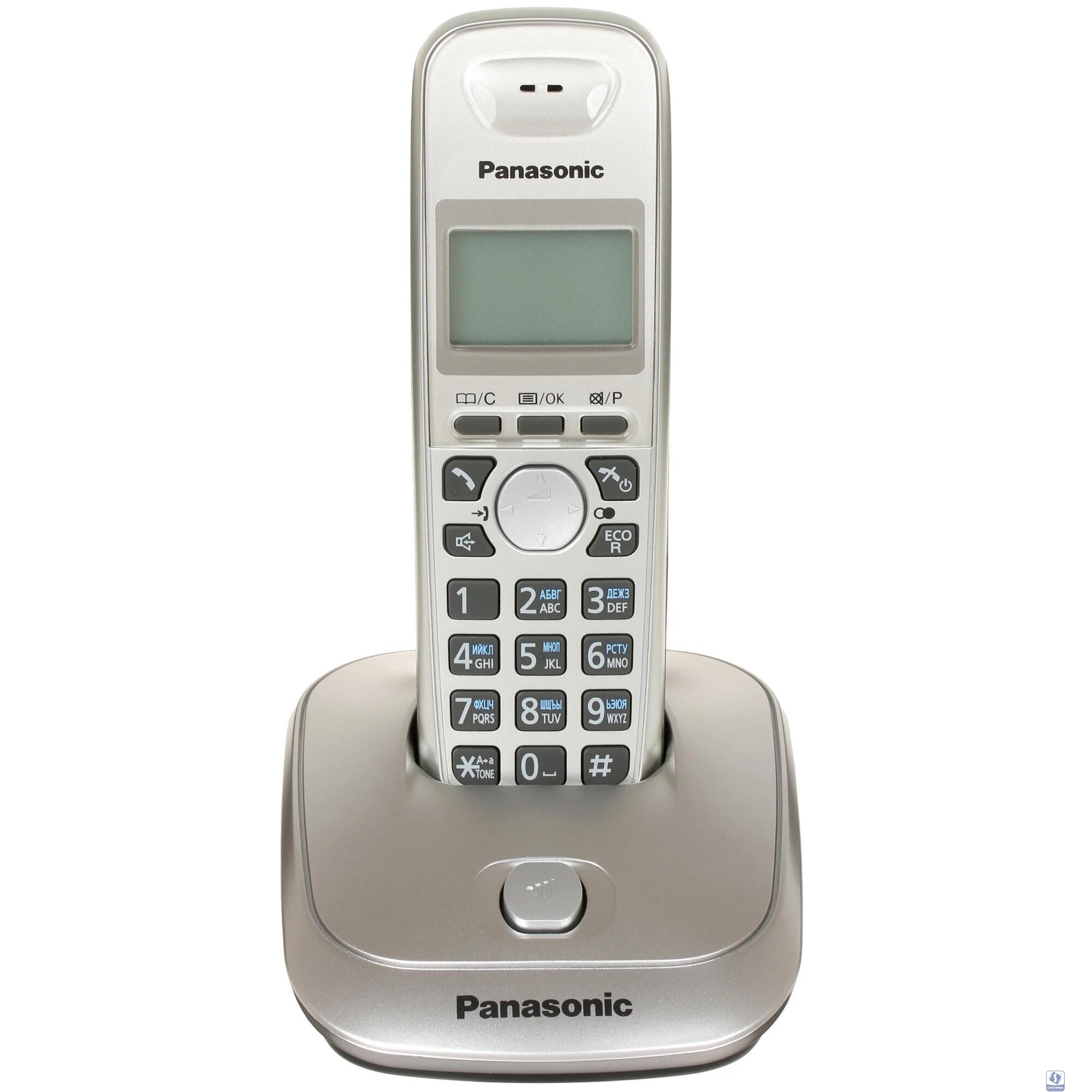Panasonic KX-TG2511RUN (платиновый) 
