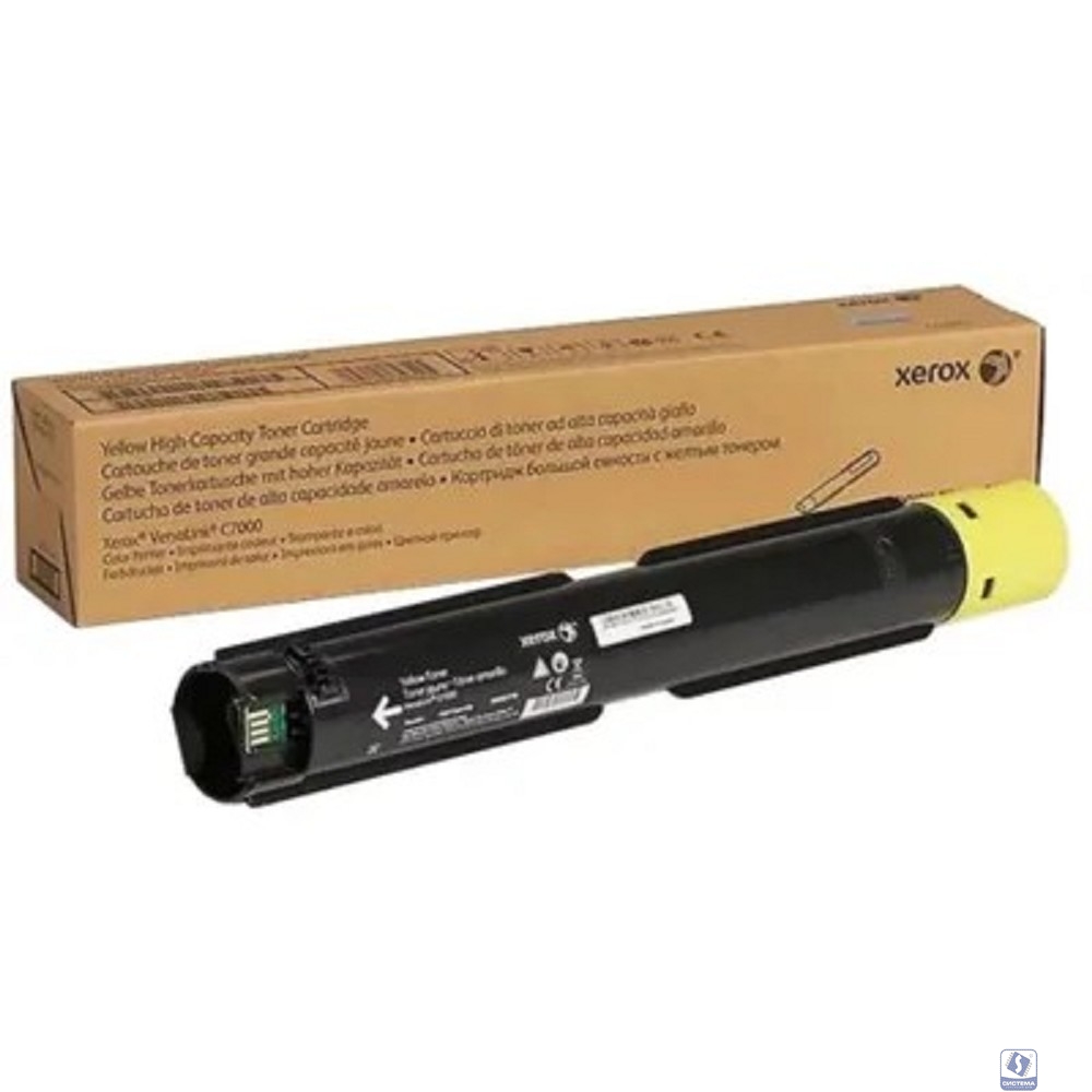 XEROX 106R03766 Тонер-картридж повышенной ёмкости желтый (10,1K) XEROX VersaLink C7000 