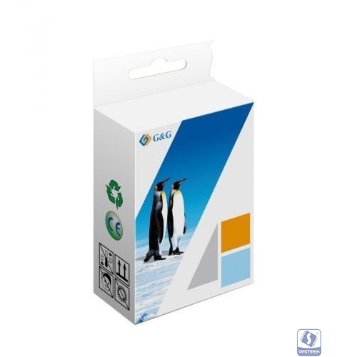 Картридж струйный G&G GG-3YM75AE 653 черный (6мл) для HP DeskJet Plus Ink Advantage 6075/6475