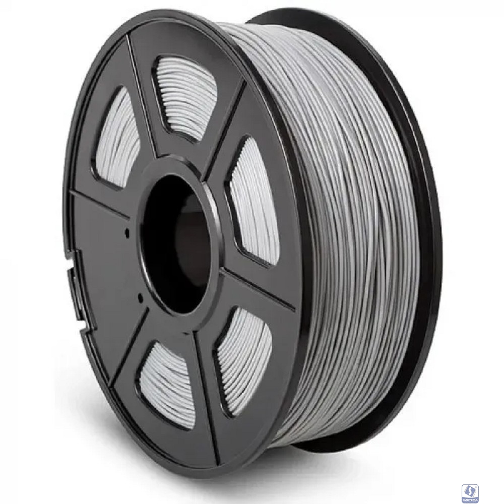 Филамент NVPRINT ABS Blue Grey для 3D печати диаметр 1.75мм  длина 330 метров  масса 1 кг
