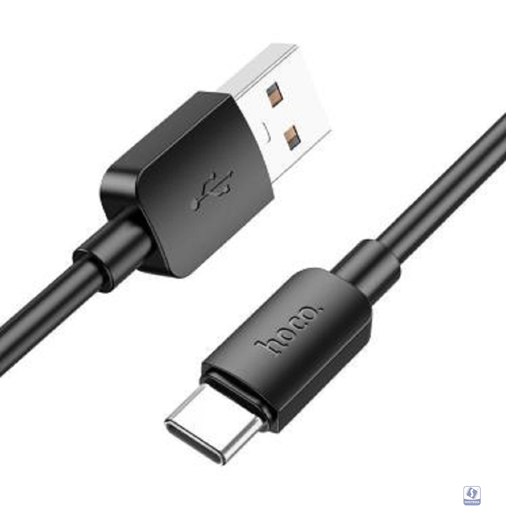 HOCO X96/ USB кабель Type-C/ 1m/ 3A/ Black