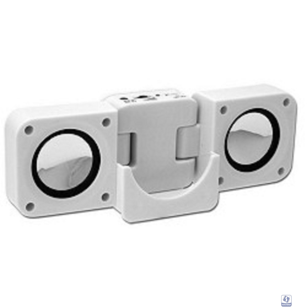 Акустич. система 2.0 Gembird SPK-105, черный, 5 Вт, рег. громкости, USB-питание					