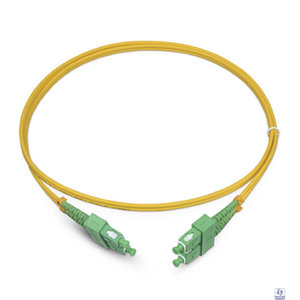 Cabeus FOP(d)-9-SC/APC-SC/APC-25m Шнур оптический duplex SC/APC-SC/APC 9/125 sm 25м LSZH