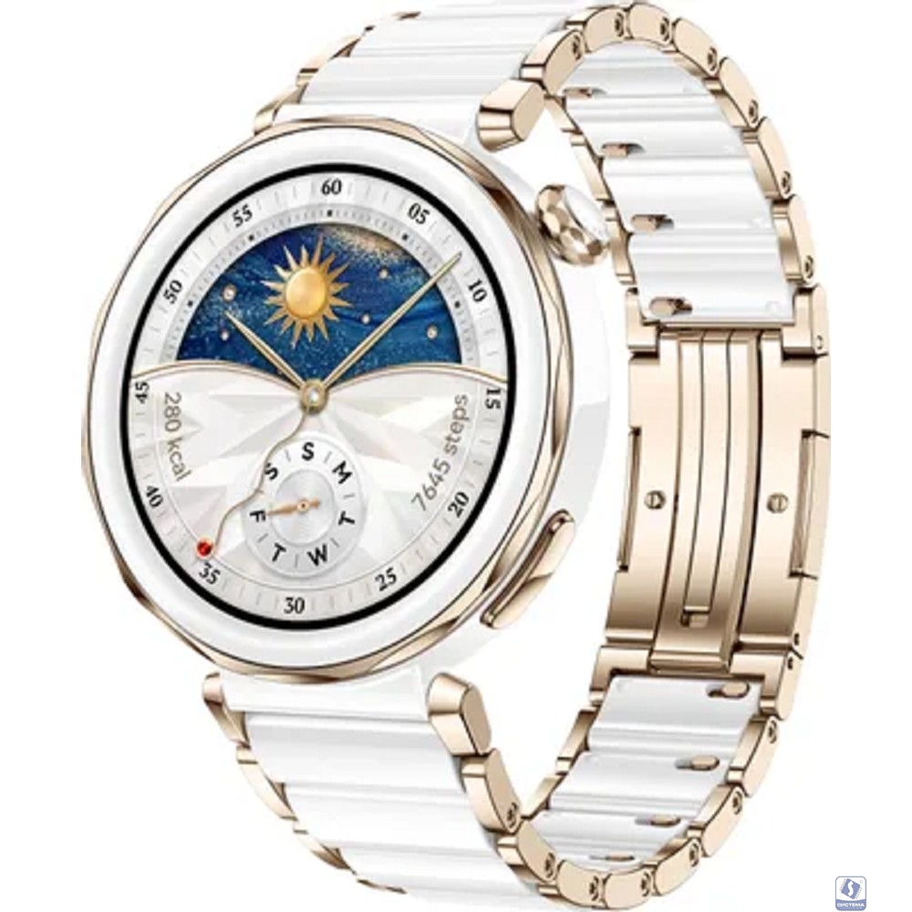 Часы Huawei GT 5 Pro 55020DGV White ceramic
