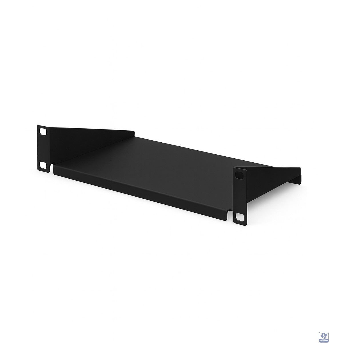 5bites CS205-300B Полка консольная для сетевого шкафа D=300 / 254*150*1U / 10" / BLACK