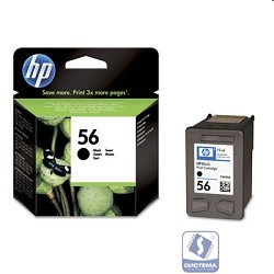 HP C6656AE Картридж №56, Black 