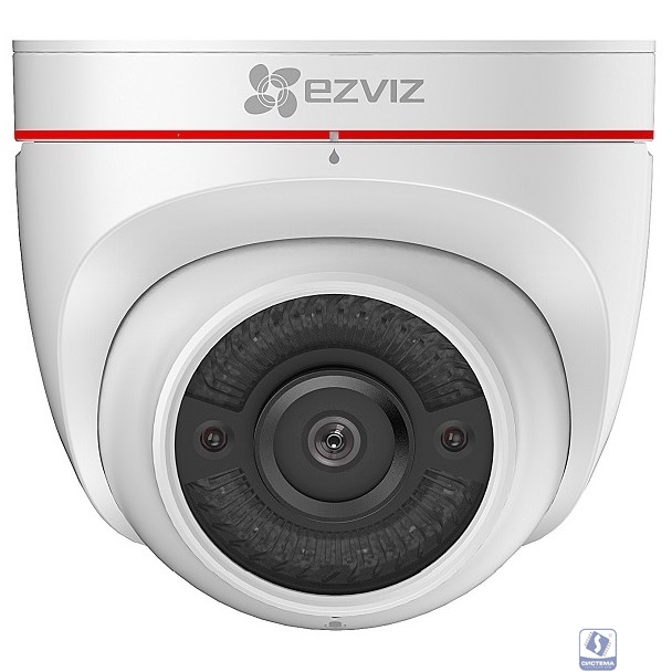 EZVIZ C4W (2.8mm) 2Мп внешняя купольная Wi-Fi камера c ИК-подсветкой до 30м