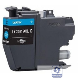 Brother LC-3619XLC Картридж, Cyan MFCJ3530/3930, Cyan, (1500стр)(LC3619XLC)
