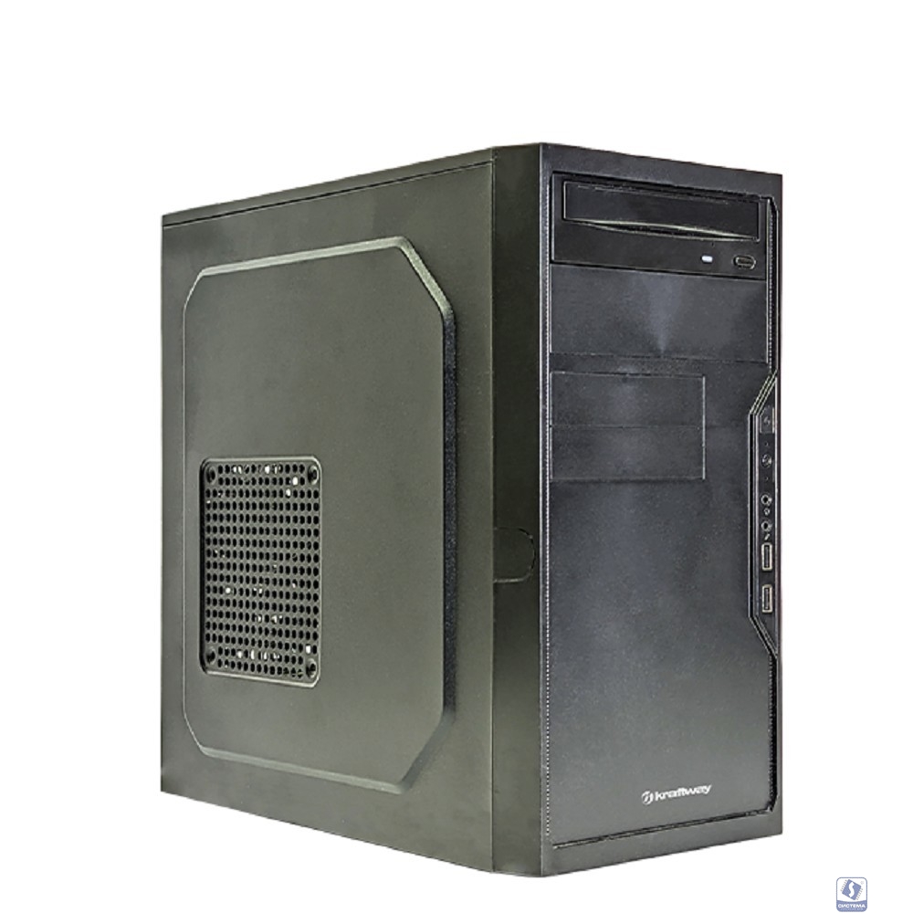 ПЭВМ Крафтвэй IC210 КРПЕ.466219.119: MiniTower/i3-12100/8GB DDR4-3200 DIMM/ 256Gb SSD M.2 2280 PCIe/HDMI/DP/VGA/RJ-45/450W/NoOS/Реестр МПТ