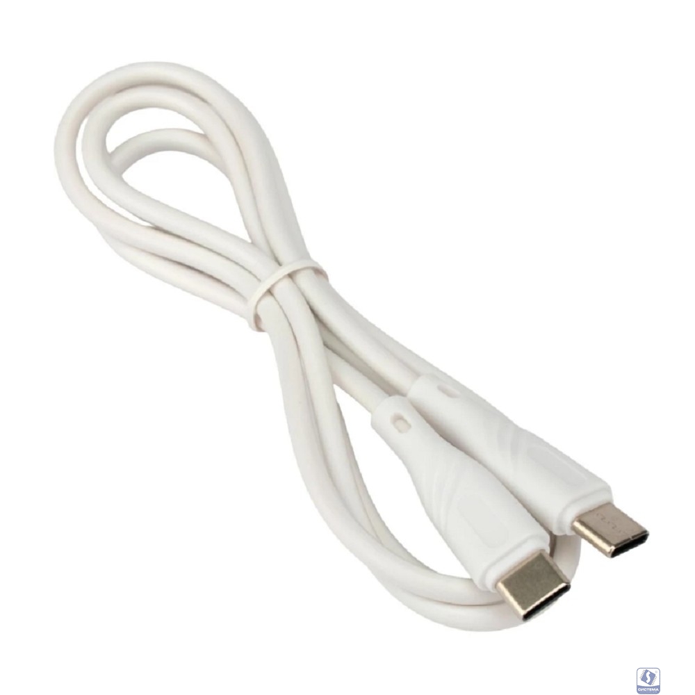 Cablexpert Кабель USB2.0 Type-C/Type-C, 3А, 60Вт, PD/QC3.0, медь, Mobile1, 1м, белый, коробка (CCB-USB2-CMCMO1-1MW)