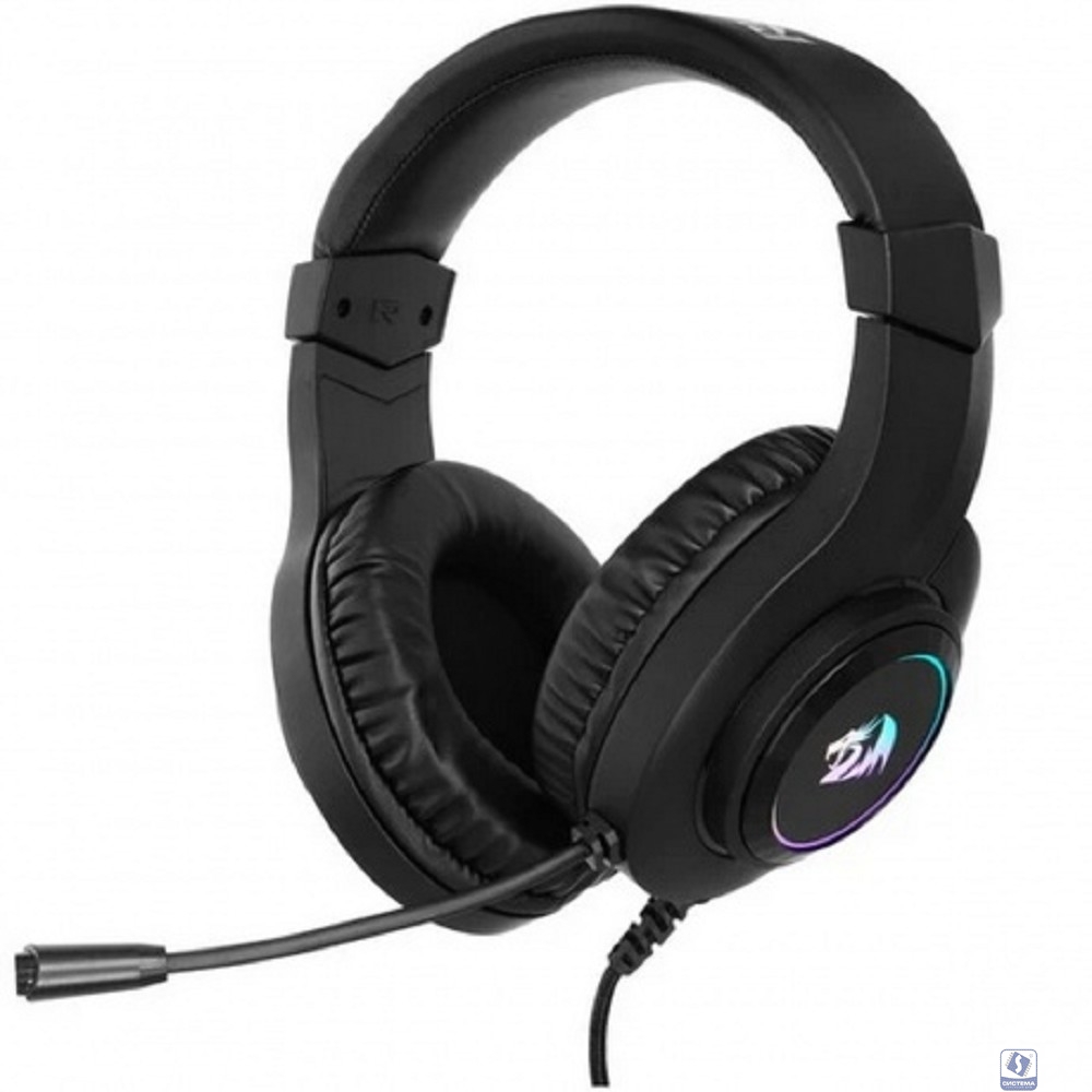 Defender Hylas Проводной,RGB,USB+3.5мм,черный Redragon