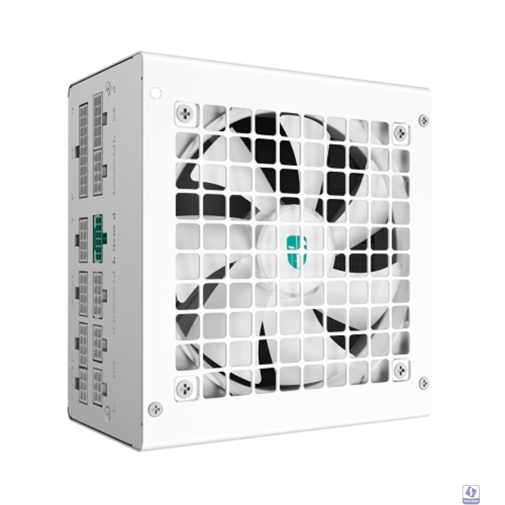 GAMERSTORM Блок питания PN850M WH (ATX 3.1, 850W, Full Cable Management, PWM 120mm fan, Active PFC, 80+ GOLD, Active PFC + Full Bridge SRC LLC + DC/DC, Gen5 PCIe, белый) RET